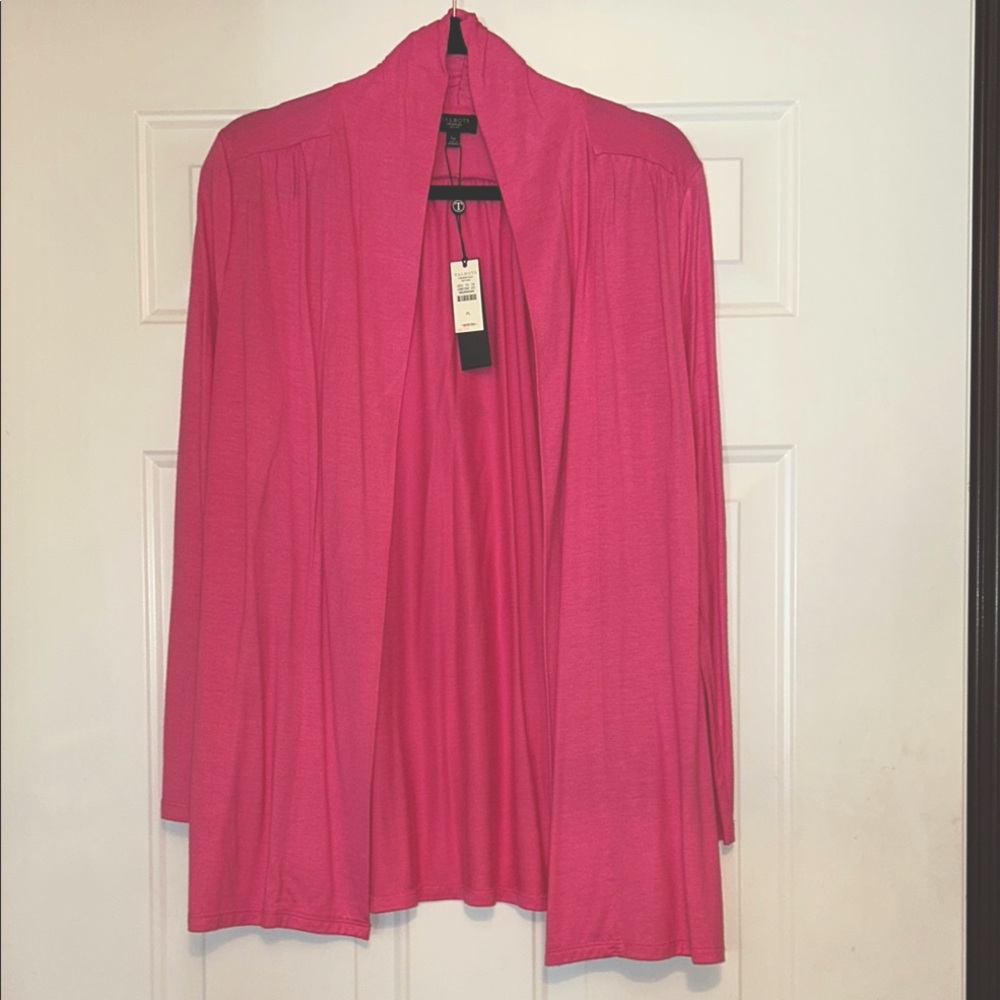 Talbots Women's Cardigan Sweater PL Pink NWT Open
Lightweight Barbie Casual